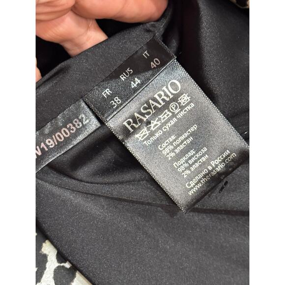 RASARIO Puff Sleeve leopard print Party Mini Dress IT 40 ( US 4) - Picture 12 of 16